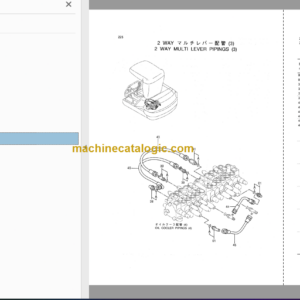 Hitachi EX40-2 Excavator Parts Catalog & Equipment Components Parts Catalog