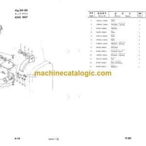 Furukawa FL320A Wheel Loader Parts Catalog