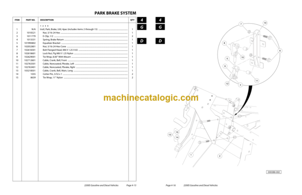 Bobcat 2200S Illustrated Parts List