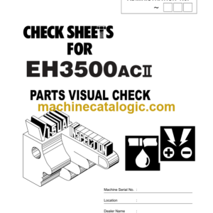 Hitachi EH3500AC2 Parts Visual Check