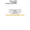 John Deere 35D and 50D Excavator Operation and Tests Technical Manual (TM2263)