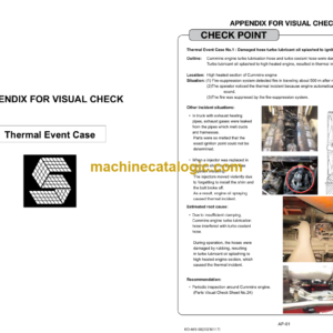 Hitachi EH3500AC2 Parts Visual Check