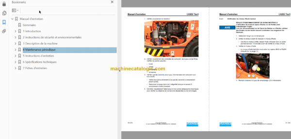 Sandvik LH202 Mining Loader Operator's and Maintenance Manual (L002D030 Swedish)