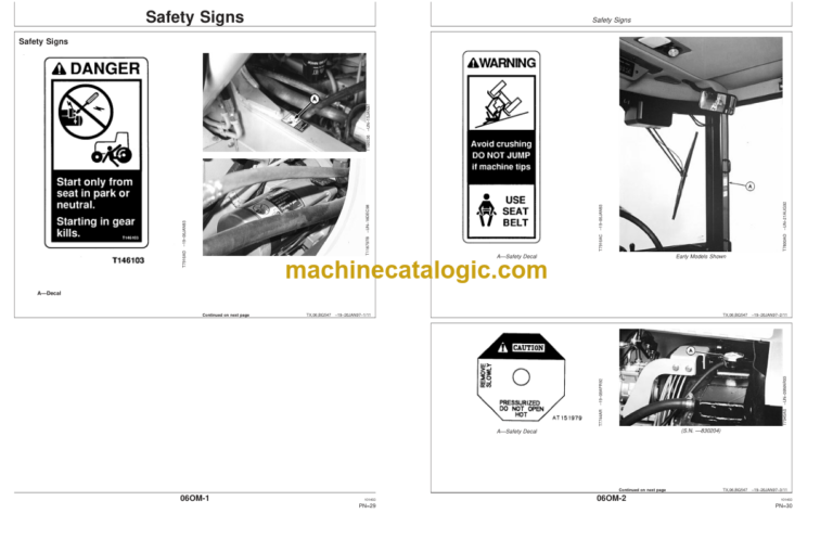 John Deere 710D Backhoe Loader Operators Manual (OMT164842)