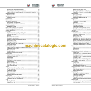 Wacker Neuson DV60 DV90 DV100 Dumper Service manual 2020