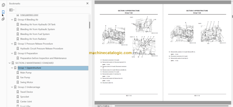 Hitachi ZX670LC-5G ZX670LCH-5G ZX670LCR-5G Hydraulic Excavator Technical and Workshop Manual