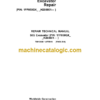 John Deere 50G Excavator Repair Technical Manual (TM12888)