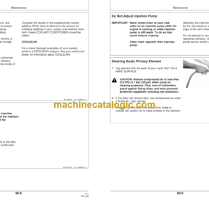 John Deere 770C 770CH and 772CH Motor Graders Operators Manual (OMT184951)