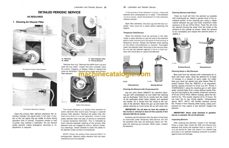 John Deere JD760-A Scraper Operators Manual (OMT46855) JD760-A Scraper INDEX: