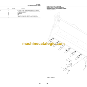 John Deere 310SK Backhoe Loader Parts Catalog (PC11112)