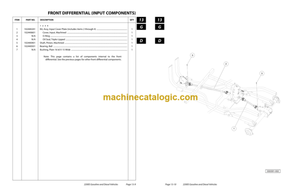 Bobcat 2200S Illustrated Parts List