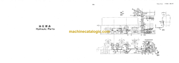 Hitachi FK300 Hydraulic Track Crane [Lattice Boom] Parts Catalog