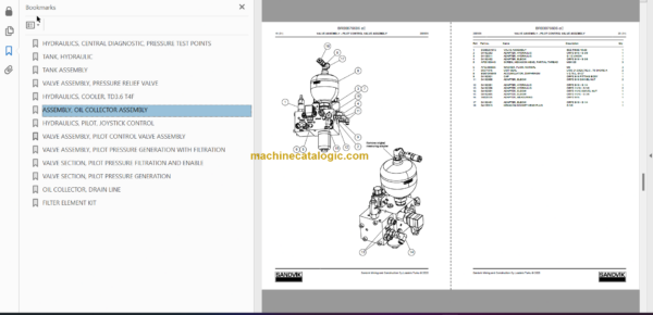 Sandvik LH202 Mining Loader Service and Parts Manual (L002D030)