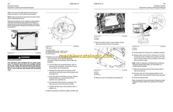 Caterpillar 325F L Excavator Operation and Maintenance Manual