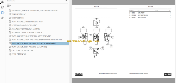 Sandvik LH202 Mining Loader Service and Parts Manual (L002D030)