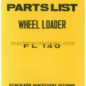 Furukawa FL140 Wheel Loader Parts Catalog