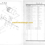 Hitachi FK180 Hydraulic Track Crane (Load Scale) Parts Catalog