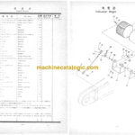 Hitachi FK180 Hydraulic Track Crane (Load Scale) Parts Catalog