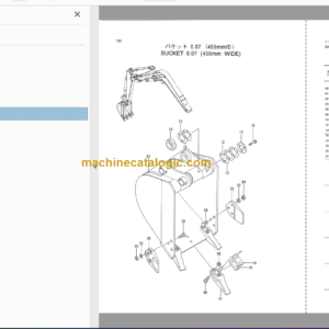 Hitachi EX40UR-2 Excavator Parts Catalog & Equipment Components Parts Catalog