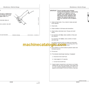 John Deere 326D 328D and 332D Skid Steer Loader Operators Manual (OMT253018)