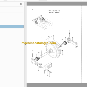 Hitachi EX40UR-2C Excavator Parts Catalog & Equipment Components Parts Catalog