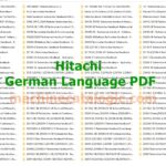 Hitachi Technisches Handbuch