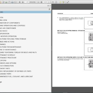 Komatsu PC390HRD-11 Demolition Excavator Operation and Maintenance Manual