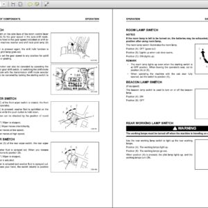 Komatsu WA380-8 Wheel Loader Operation and Maintenance Manual