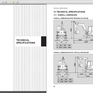 Komatsu PC95-1 Hydraulic Excavator Operation and Maintenance Manual