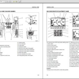 Komatsu PC210-10 M0 and PC210LC-10M0 Hydraulic Excavator Operation and Maintenance Manual