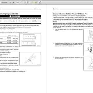 Komatsu D51EX-24, D51PX-24 Bulldozer Operation and Maintenance Manual