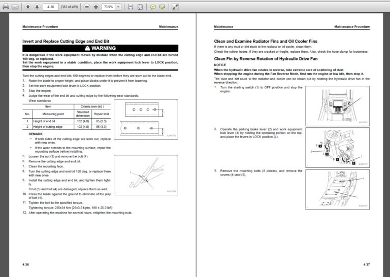 D51EX-24, D51PX-24 Bulldozer Operation and Maintenance Manual PDF