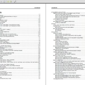 Komatsu PC210LCi-11E0 Hydraulic Excavator Operation and Maintenance Manual