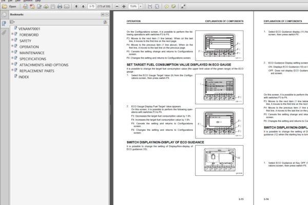 PW180-11E0 Operator’s and maintenance Manual PDF