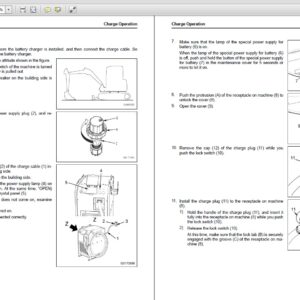 Komatsu PC33E-6 Electric Mini Excavator Operation and Maintenance Manual