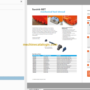 Sandvik LH517i Mining Loader Service and Parts Manual (L517DVMA0A0888)