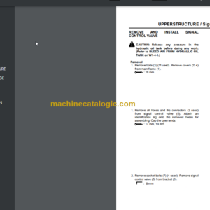 Hitachi ZX850-3 ZX850LC-3 ZX870H-3 ZX870LCH-3 Hydraulic Excavator Technical and Workshop Manual