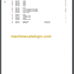 Sandvik LH203 Mining Loader Parts Manual (L903D660)