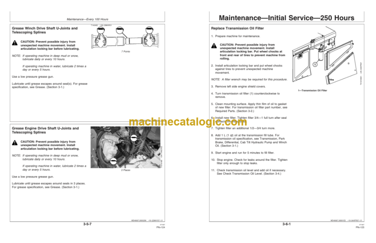 John Deere 848H Skidder Operators Manual (OMT230201)