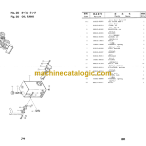 Furukawa FL60 Parts Catalog