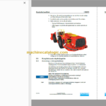 Sandvik LH621i Mining Loader Operator's and Maintenance Manual (L621DHMA0A0583 Swedish)