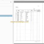 Hitachi EX45 Excavator Parts Catalog & Equipment Components Parts Catalog