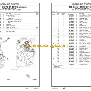 CAT 325FL Excavators Parts Manual