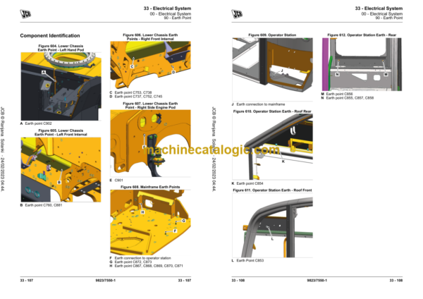 JCB Hydradig 110W [STV] Wheeled Excavator Service Manual 2022