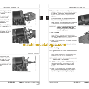 John Deere POWERTECH® 10.5 L & 12.5 L Diesel Engines Base Engine Technical Manual (CTM100)