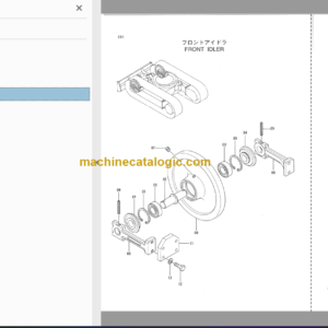 Hitachi EX8-2 Excavator Parts Catalog & Equipment Components Parts Catalog