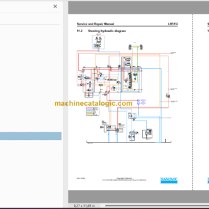 Sandvik LH515i Mining Loader Service and Parts Manual (L515DJNA0A0021)