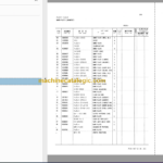 Hitachi EX45 Excavator Parts Catalog & Equipment Components Parts Catalog