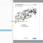Sandvik LH307 Mining Loader Service and Parts Manual (L807D825)