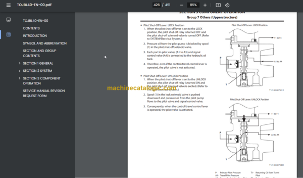 Hitachi ZX870-6 ZX870LC-6 ZX890H-6 ZX890LCH-6 ZX890R-6 ZX890LCR-6 Hydraulic Excavator Technical and Workshop Manual